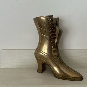 Vintage Brass Boot